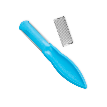Râpe de pédicurie avec surface de friction en Inox - 19 cm - Credo