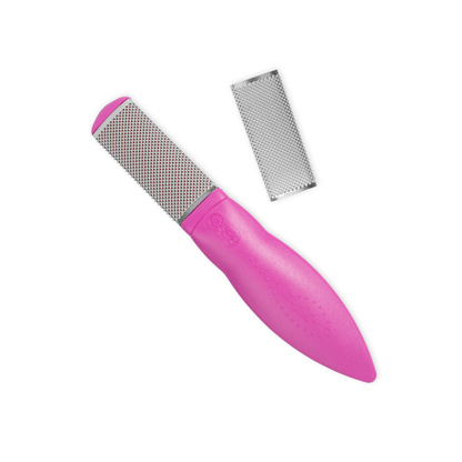 Râpe de pédicurie avec surface de friction en Inox - 19 cm - Credo