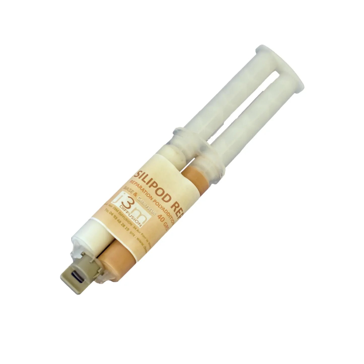 Silipod REP - Repair silicone in dual-body syringe