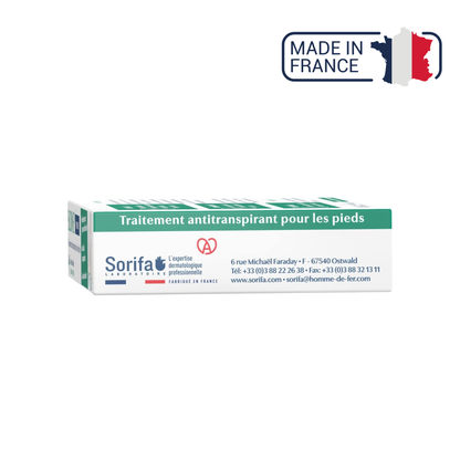 Sudine - Poudre traitement anti-transpirant pour les pieds