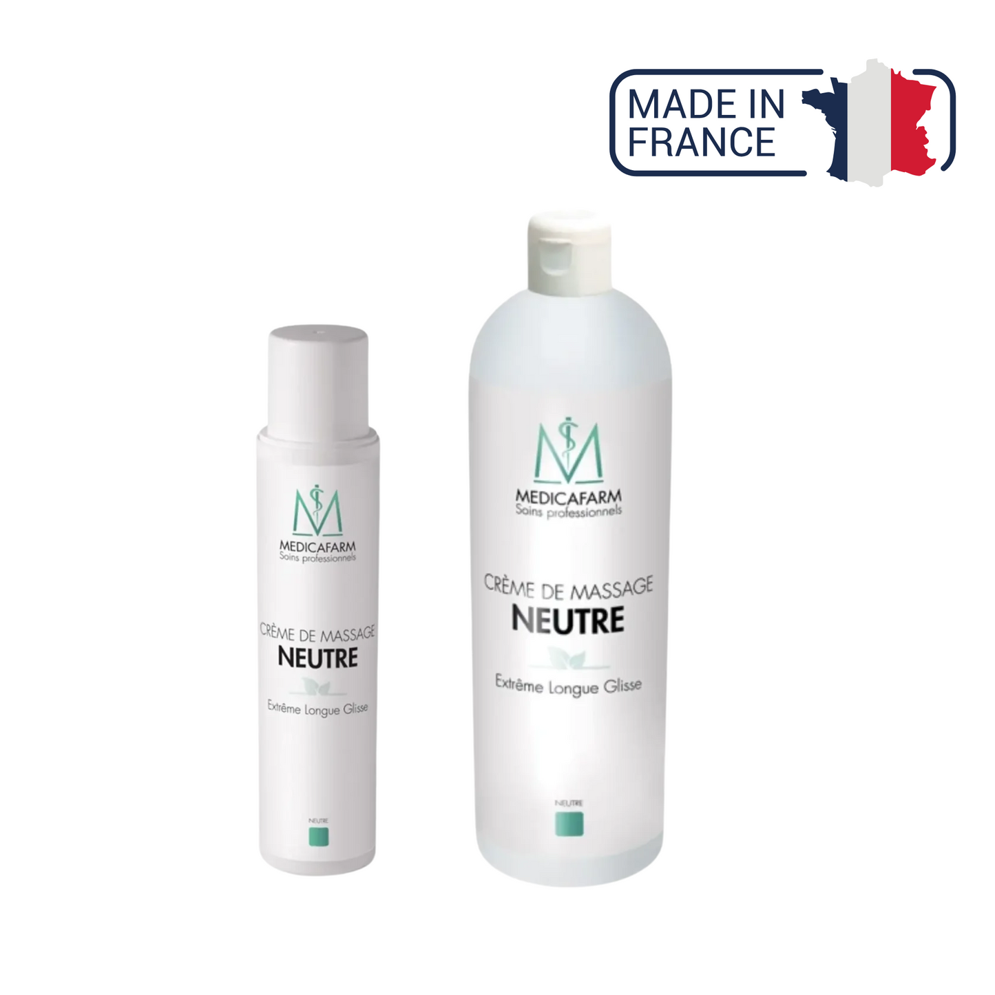 Premium Extreme Long Glide Neutral Massage Cream - 250 ml or 1L